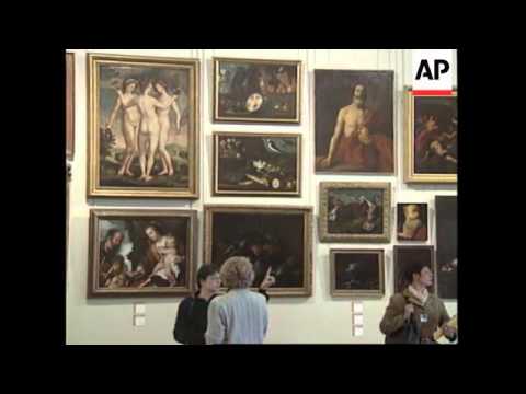 FRANCE DISPLAY OF ARTWORKS RECOVERED FROM GERMANY AFTER WWII