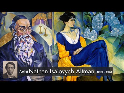 Artist Nathan Isaiovych Altman 1889  1970 Ukrainian Painter  WAA
