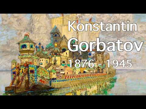 Konstantin Gorbatov  Russian postimpressionist  101 paintings HD