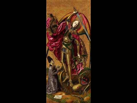 Saint Michael Triumphant Over The Devil by Bertolomeus Bermejo