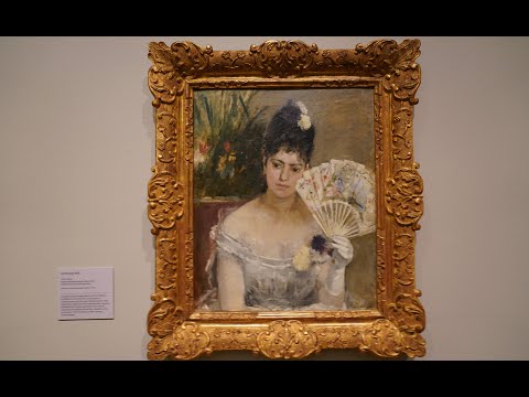 Berthe Morisot Women Impressionist at the Barnes Foundation in 4k