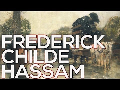 Frederick Childe Hassam A collection of 645 paintings HD