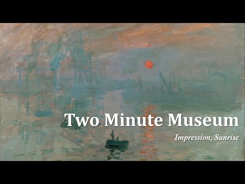 Impression Sunrise  Claude Monet