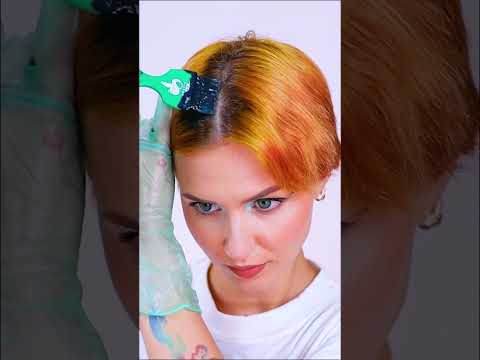 Dyeing my hair using color theory  haircolor colortheory emerald
