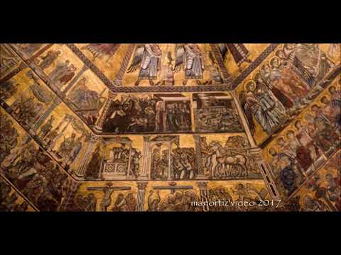 Battistero di sGiovanni   The Ceiling golden Mosaic in Florence Baptistry manortiz