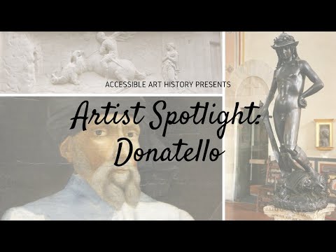 Artist Spotlight Donatello  Art History Video