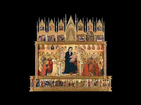 Maesta by Duccio a brief description