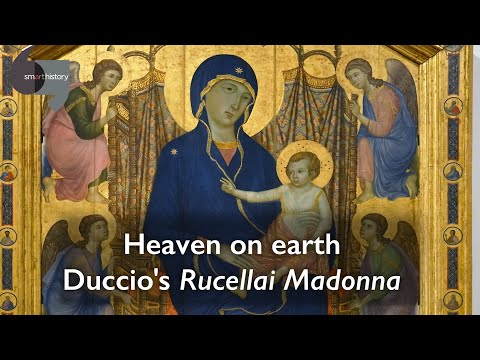 Heaven on earth Duccio39s Rucellai Madonna