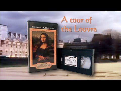 A tour of the Louvre  The grand museum series 1983 VHS