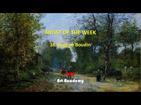 ARTIST OF THE WEEK 38 Eugne Boudin ACJ Art Academy