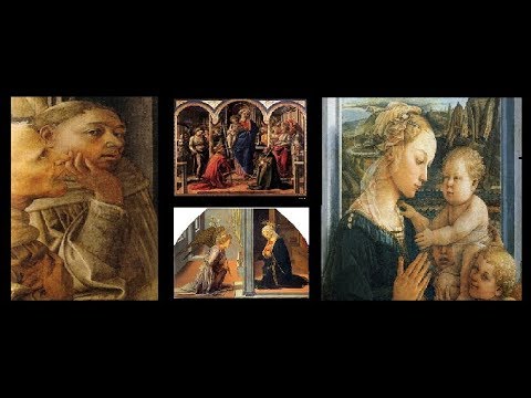 Video exhibition Filippo Lippi works from 1431 to 1465