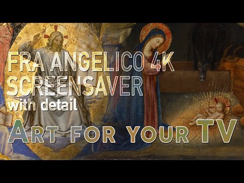 FRA ANGELICO  Vintage Art TV  Relaxing Renaissance Art Slideshow  Oil Paintings Screensavers 4k