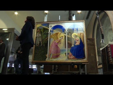 Spain39s Prado museum unveils restored Fra Angelico masterpiece