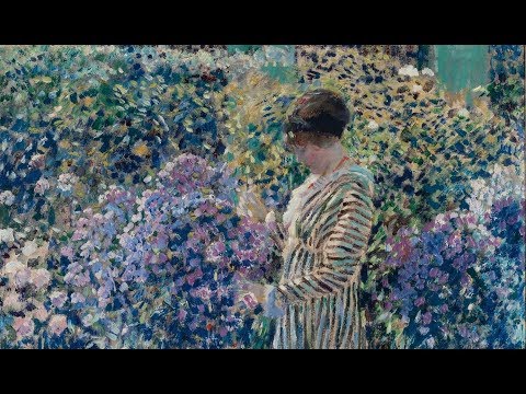 Collection in Focus Frederick Frieseke39s quotLady in a Gardenquot by Katherine Bourguignon
