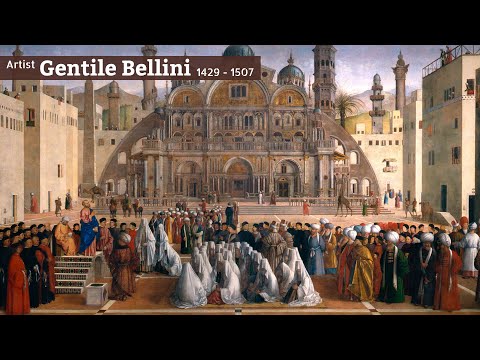 Artist Gentile Bellini 1429  1507   Italian Painter  WAA