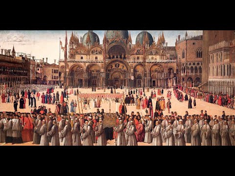 Uno sguardo sulla piazza di San Marco di 500 anni fa la Processione di Gentile Bellini