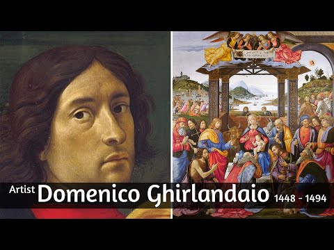 Artist Domenico Ghirlandaio 1448  1494