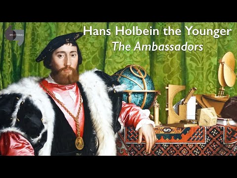 Hans Holbein the Younger The Ambassadors updated