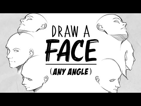 How to DRAW FACES From ALL angles  Drawlikeasir