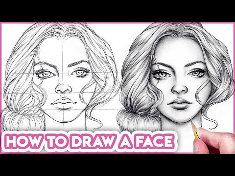 How to Draw Faces for Beginners   Basic Proportions 