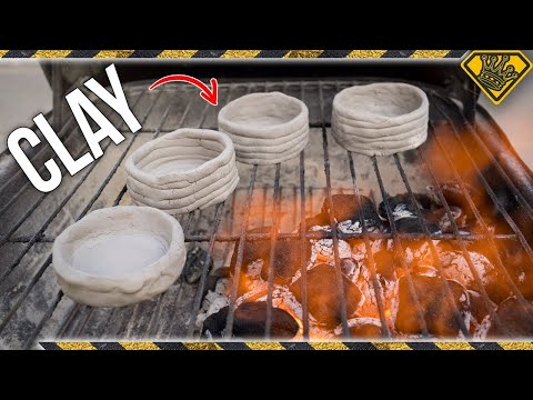 Testing Clay in a BBQ Wondering How To Fire Clay Without A Kiln TKOR Details EVERYTHING