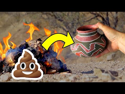 How To Fire Pottery With Manure  No Bull
