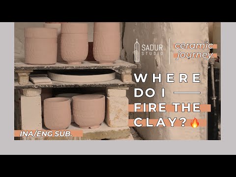 How I Fire the Clay When I Have No Kiln  Went to Nearest Pottery Studio