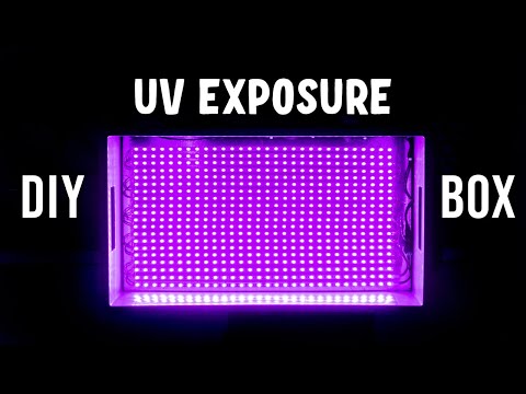 Building LED UV Exposure Unit for under 60  Alternative Photography Screen Printing PCB