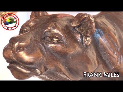 How to create bronze sculptures with Frank Miles I Colour In Your Life