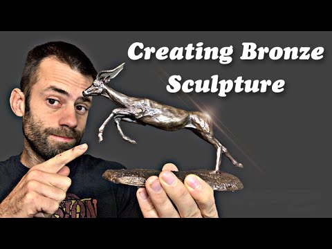 Casting Solid Bronze Impala How Bronze Sculptures are Made