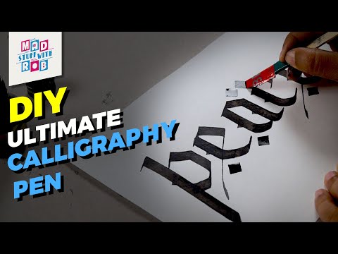 How To Make An Ultimate Calligraphy Pen