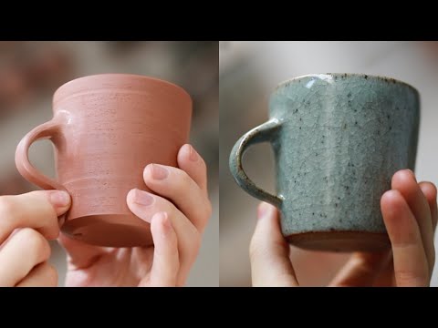 How a Handmade Pottery Cup is Made from Beginning to End  Narrated Version