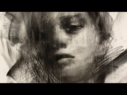 BEAUTY OUT OF CHAOS charcoal drawing tutorial
