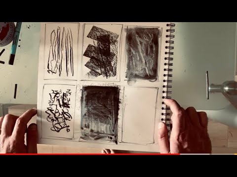 6 of the BEST art TECHNIQUES using CHARCOAL HOW to DRAW