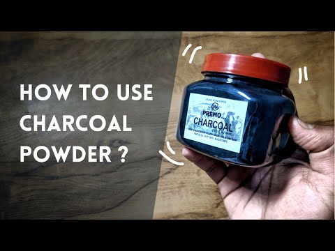 How to use Charcoal Powder shorts art viral ytshorts youtube youtubeshorts trending