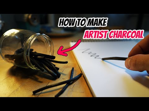 Art Supply Hack How to Make Natural Charcoal in 3 Easy Steps
