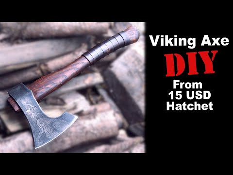 How to make a Viking Axe with Electro Engraving