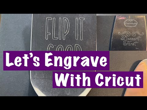 Engrave with the Cricut Maker 3 a quick tutorial easy DIY