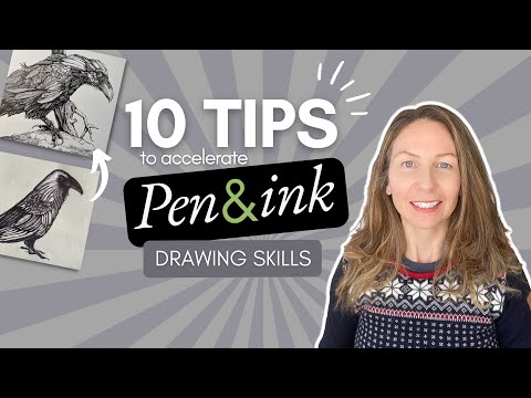 10 tips to accelerate pen amp ink drawing skills