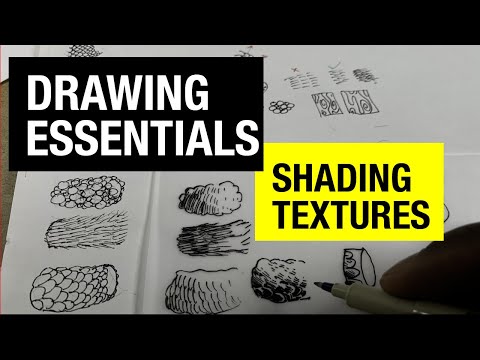 Essential Drawing Skills  How to draw textures in ink  3 Tips