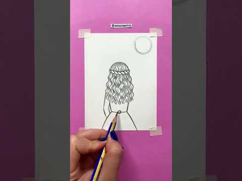How to draw a girl  girldrawing pencildrawing