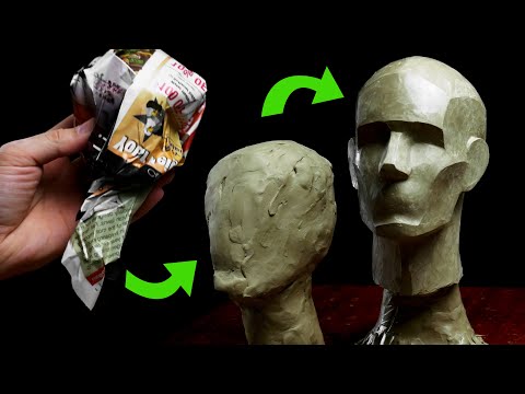 Sculpting a Simplified Head Step by Step