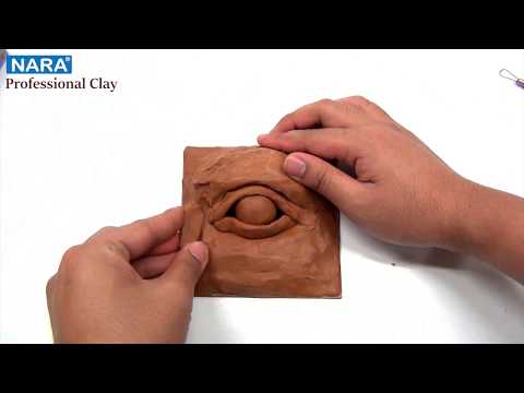 How to Make quotEYES SCULPTUREquot  Sculpture Clay Tutorial