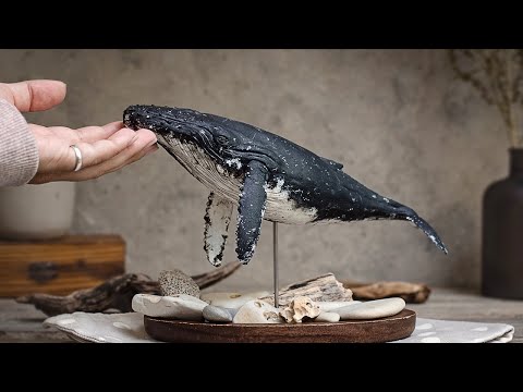 How to Sculpt a Humpback Whale out of Polymer Clay