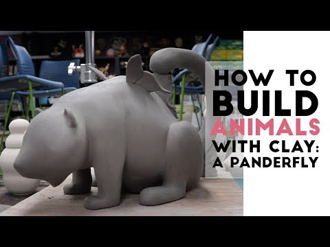 How to Build Animals with Clay A Panderfly