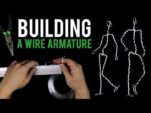 How to Make Wire Armatures for Sculpting