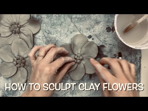 How to Sculpt Clay Flowers