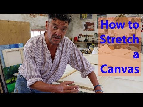 How To Stretch A Canvas