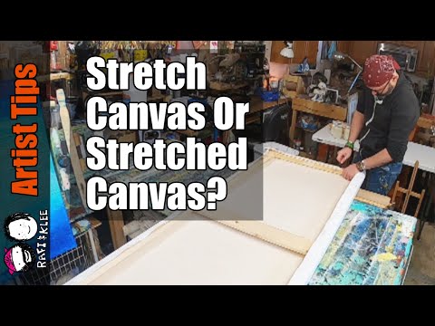 Do I Stretch My Own Canvas Or Buy Pre Stretched Canvas