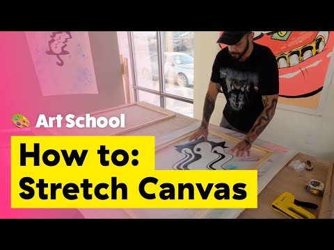 How To Stretch Canvas for Beginners